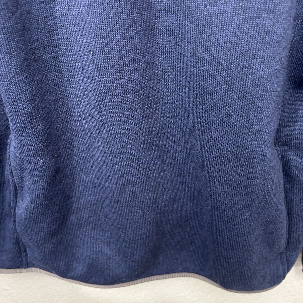 L.L.Bean Men's Sweater Fleece Pullover Bright Navy Size XL Reg Slightly Fitted - Picture 10 of 15